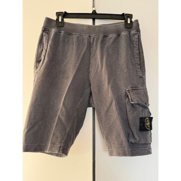 Stone Island Cargo Shorts – Grey Size Small